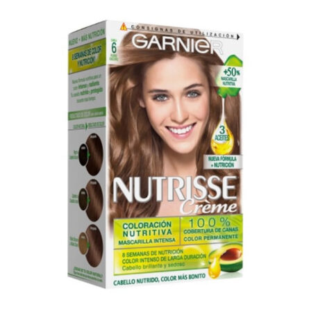 Garnier Nutrisse Crème Nourishing Color 6 Dark Blonde - Image 1