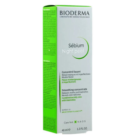 Boderma Sebium Night Peel Smoothing Concentrate 40ml (Copy) - Image 1