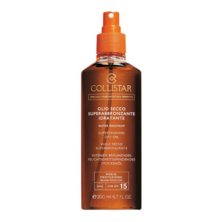 Collistar Super Tanning Dry Oil Water Resistant Spf15 200ml - Image 1