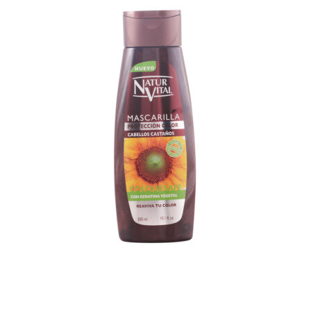Naturaleza Y Vida Colorsafe Brown Hair Mask 300ml - Image 1