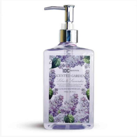 IDC INSTITUTE Scented Garden Shower Gel Lila-Lavanda 780ml - Image 1