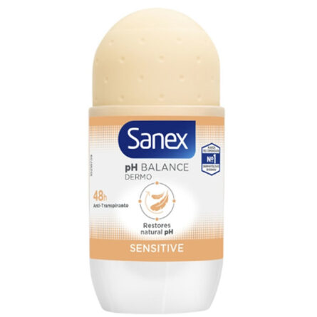 Sanex Ph Balance Dermo Sensitive Deodorant Roll On 50ml - Image 1