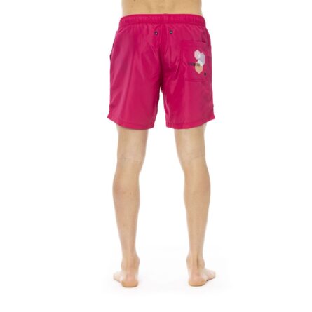 Bikkembergs Beachwear BKK1MBM14_Fuxia - Image 3