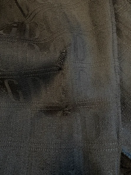 Black Wool Jogger Jogging Pants - Image 7