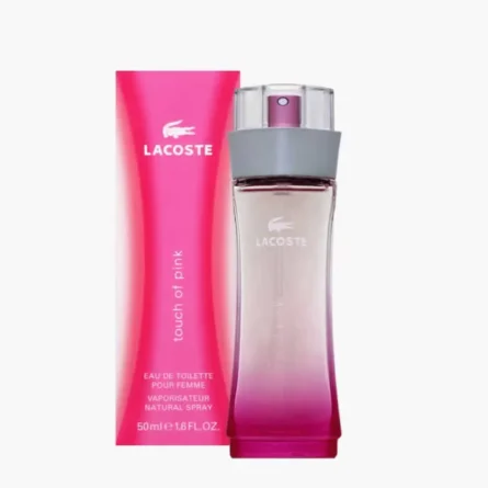 Lacoste Touch Of Pink Eau De Toilette Spray 50ml - Image 1