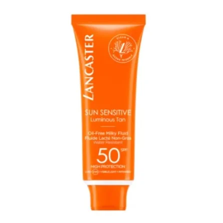 Lancaster Sun Sensitive Luminous Tan Oil-Free Milky Fluid Spf50 50ml - Image 1