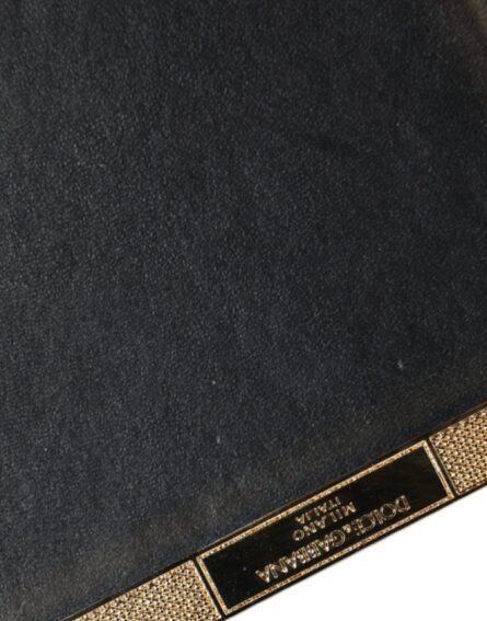 Gold Crystal Bifold Clutch Evening Party Women Purse Bag - Image 5