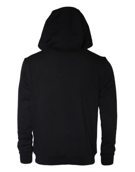 Black Medusa Print Cotton HoodiePullover Sweatshirt Sweater - Image 6