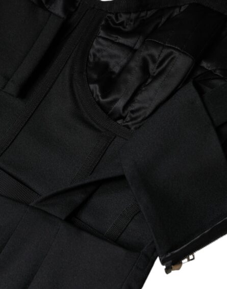 Black Cut Out Sleeveless Bodycon Mini Dress - Image 8