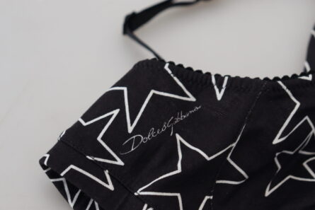 Black Millennials Star Non Wire Cotton Bra Underwear - Image 6