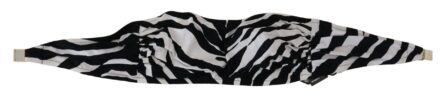Black White Zebra Bandeau Swimwear Bikini Top - Image 3
