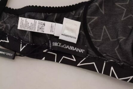 Black Millennials Star Non Wire Cotton Bra Underwear - Image 3