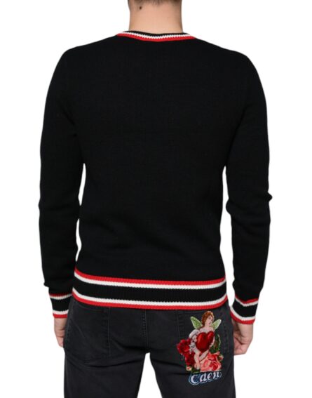 Black Cashmere Pig of the Year Pullover Sweater - Image 4