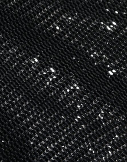 Black Viscose High Waist Pencil Cut Skirt - Image 7