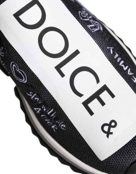 Black White Sorrento Low Top Sneakers Shoes - Image 6