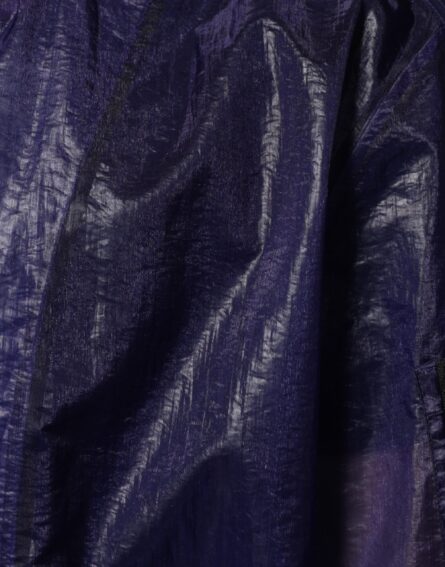 Blue Cotton Stretch Full Zip Bomber Jacket - Image 6