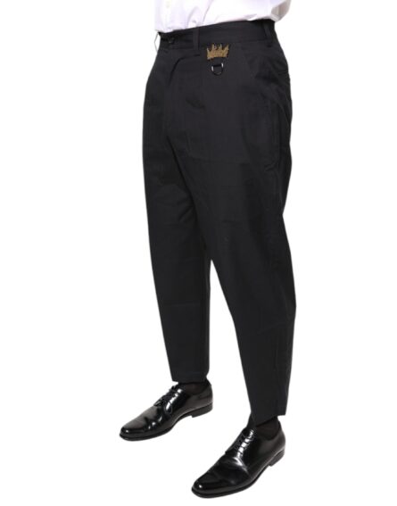 Black Crown Cotton Dress Pants - Image 3