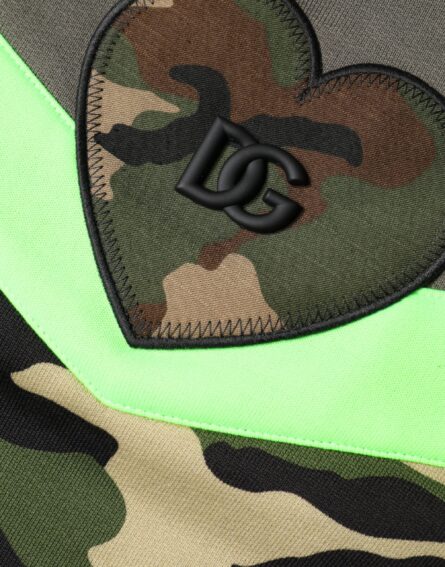 Multicolor Camouflage Sweatshirt Sweater - Image 7