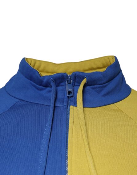 Multicolor Patchwork Men Sweatshirt Sweater - Image 3
