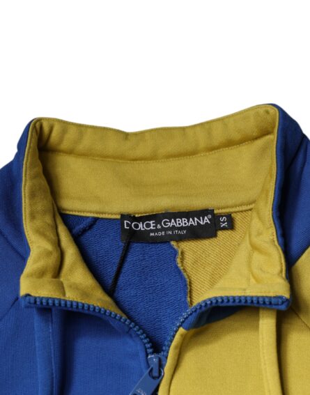 Multicolor Patchwork Men Sweatshirt Sweater - Image 6