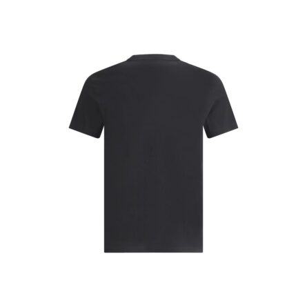 Black Cotton T-Shirt - Image 2
