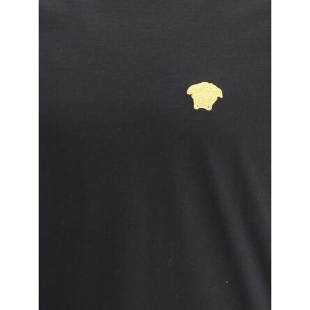 Black Cotton T-Shirt - Image 3