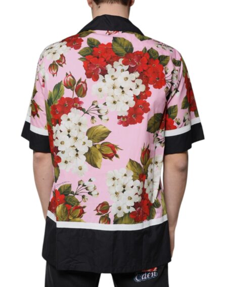 Multicolor Floral Button Down Casual Shirt - Image 4