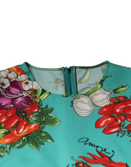 Multicolor Vegetables Sleeveless Tank Top - Image 6
