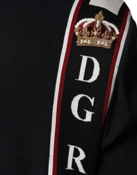 Black DG King Full Zip Sweatshirt Sweater - Image 6