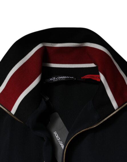 Black DG King Full Zip Sweatshirt Sweater - Image 7