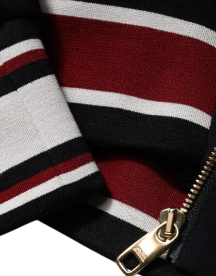 Black DG King Full Zip Sweatshirt Sweater - Image 8