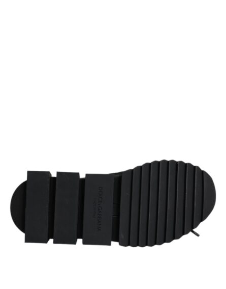 Black Sorrento Socks Logo Sneakers Shoes - Image 8