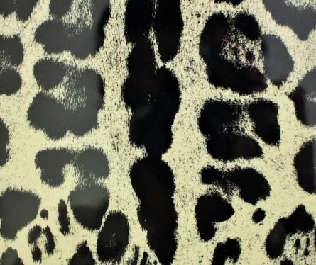 White Leopard Pattern Leather eBook Cover Tablet Case - Image 5