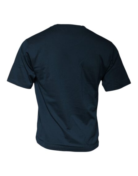 Blue Logo Crew Neck Short Sleeves T-shirt - Image 3