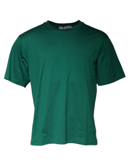 Green Logo Crew Neck Short Sleeves T-shirt - Image 2
