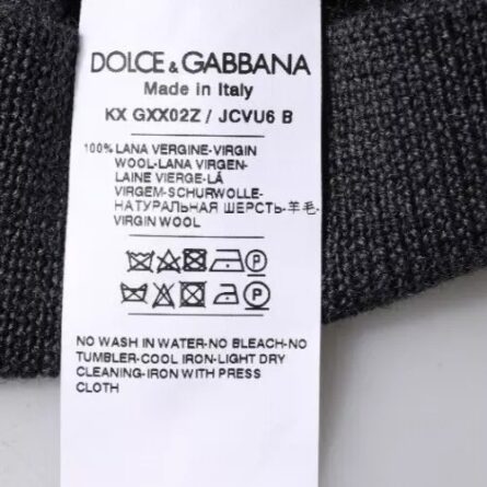 Dark Gray DG Logo Crew Neck Pullover Sweater - Image 5