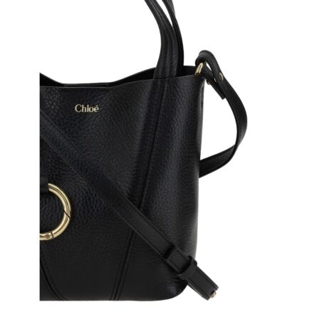 Black Calf Leather Bos Taurus Shoulder Bag - Image 4