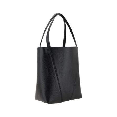 Black Calf Leather Bos Taurus Shoulder Bag - Image 3