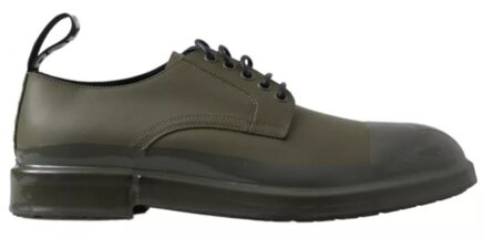 Green Leather Rubber Sole Dress Shoes - Image 5