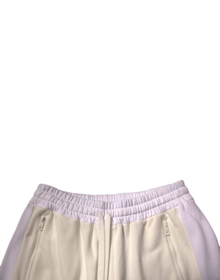 Beige Cotton Men Casual Cargo Bermuda Shorts - Image 5