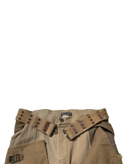 Multicolor Reconstructed Flight Cargo Pants - Image 5
