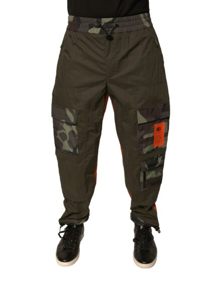 Multicolor Camouflage Jogger Cargo Pants - Image 2