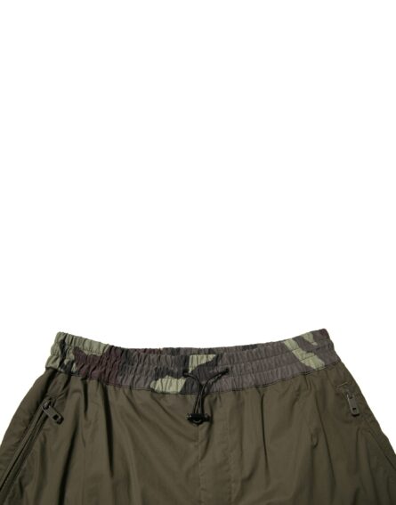 Multicolor Camouflage Jogger Cargo Pants - Image 5