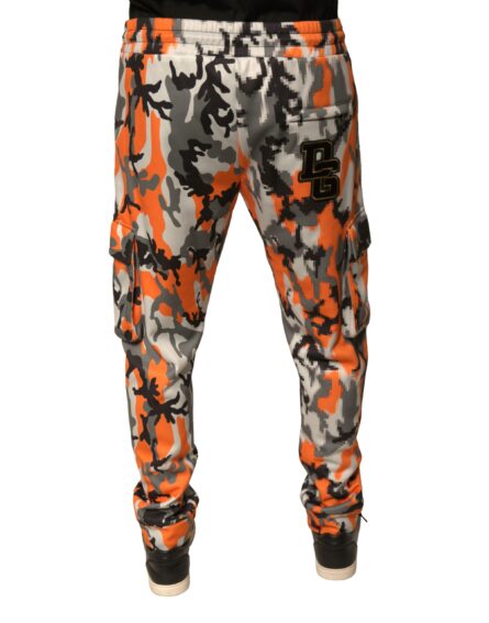 Multicolor Camouflage Cargo Jogger Pants - Image 4