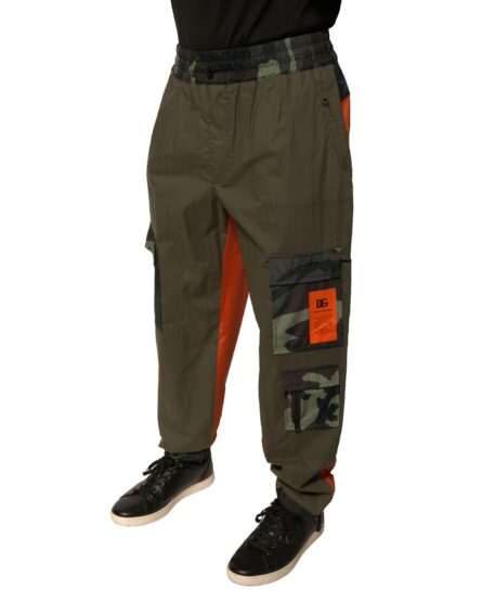 Multicolor Camouflage Jogger Cargo Pants - Image 3