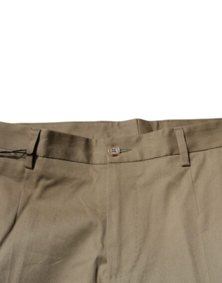 Brown Logo Men Casual Tapered Pants - Image 5
