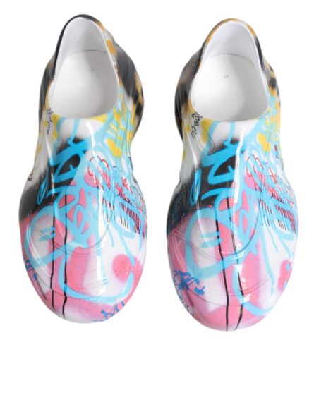 Multicolor Graffiti Daymaster Sneakers Shoes - Image 2