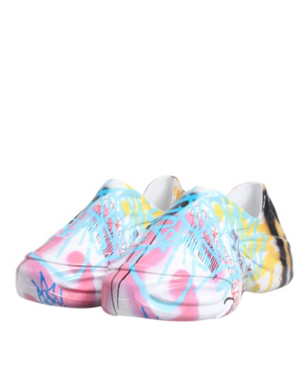 Multicolor Graffiti Daymaster Sneakers Shoes - Image 3