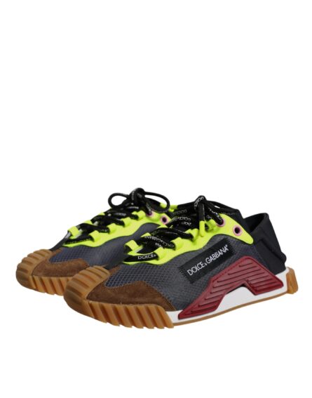 Multicolor Nylon Low Top NS1 Sneakers Shoes - Image 2