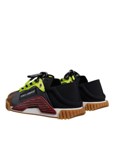 Multicolor Nylon Low Top NS1 Sneakers Shoes - Image 3